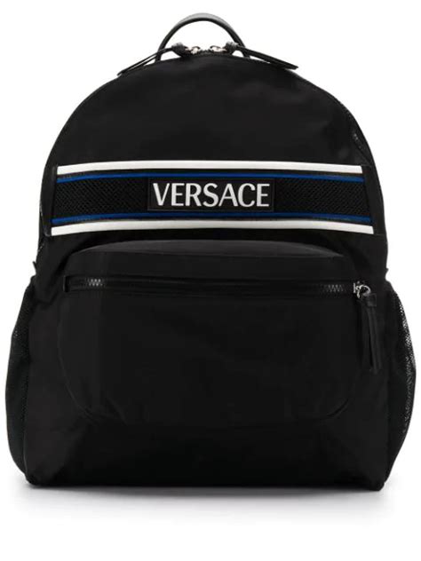 Versace Olympus Nylon Backpack 